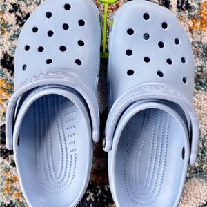 Brand New Crocs Classic Light Blue Shoes